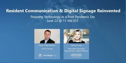 Webinar about Property Technology in a Post-Pandemic Era